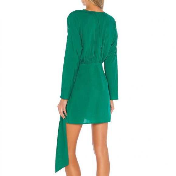 L'Academie The Lorriana Mini Dress in Green XXS - Picture 13 of 13